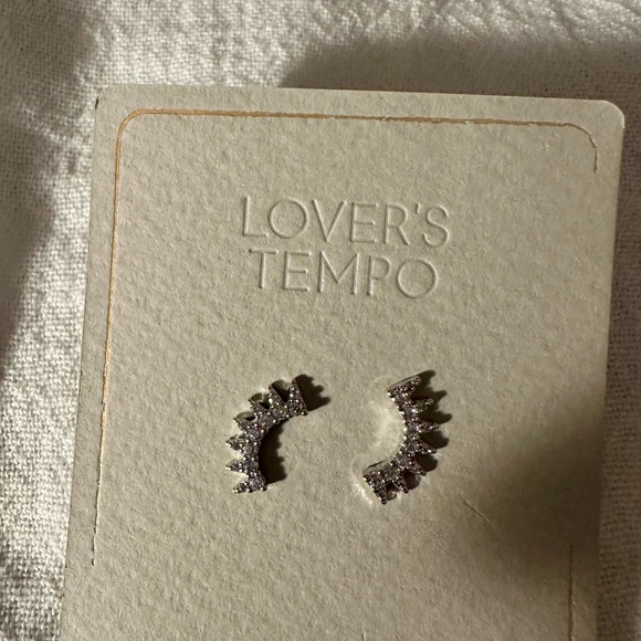 Lovers Tempo Collection of Gold and Silver Earrings - Picture 2 of 5